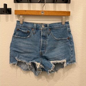 Levi High-waisted 501 Shorts